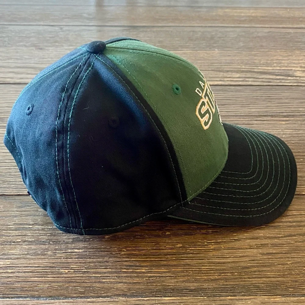 RBK Reebok Dallas Stars Hat Cap Adjustable Black Green NHL Men’s Women’s Unisex